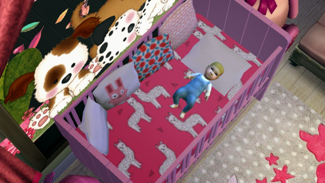 Sims 4 Room Download:Wonderland Nursery for girls | Sanjana Sims Studio